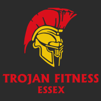Trojan Fitness Contrast T-shirt - Unisex Design
