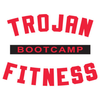 Trojan Fitness (Bootcamp) Vest White Design