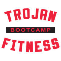 Trojan Fitness Men's Bootcamp T-shirt White Design
