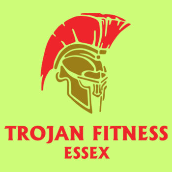 Trojan Fitness Men's T-shirt Florecent Design