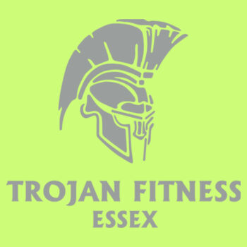 Trojan Fitness Men's T-shirt Florecent  Reflective print Design
