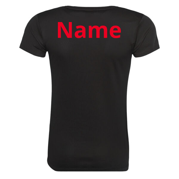 Trojan Fitness T-Shirt - Ladies (with name on back) Thumbnail