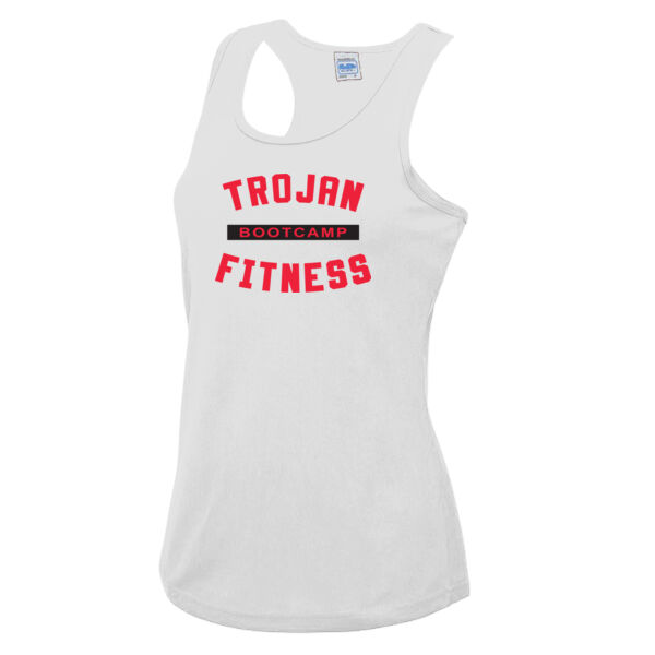 Trojan Ladies Bootcamp Vest White Thumbnail